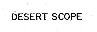 DESERT SCOPE logo