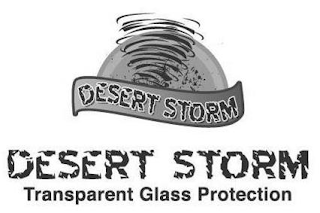 DESERT STORM DESERT STORM TRANSPARENT GLASS PROTECTION logo