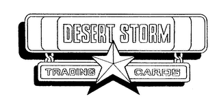 DESERT STORM TRADING CARDS logo