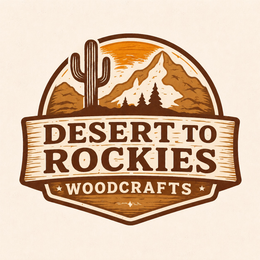 DESERT TO ROCKIES WOODCRAFTS logo