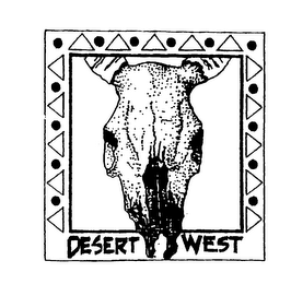 DESERT WEST logo