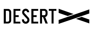 DESERT X logo