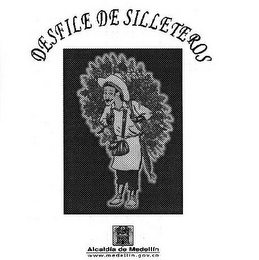 DESFILE DE SILLETEROS ALCALDÍA DE MEDELLÍN WWW.MEDELLIN.GOV.CO logo