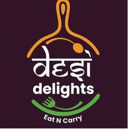 DESI DELIGHTS EAT N CARRY logo
