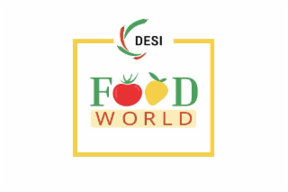DESI FOOD WORLD logo