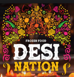 DESI NATION FROZEN FOOD logo