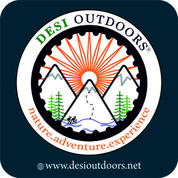 DESI OUTDOORS, 'NATURE.ADVENTURE.EXPERIENCE WWW .DESIOUTDOORS.NET logo