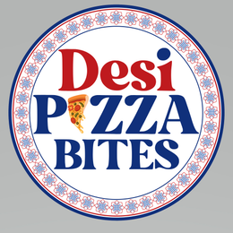 DESI PIZZA BITES logo
