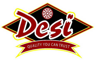 DESI QUALITY YOU CAN TRUST logo
