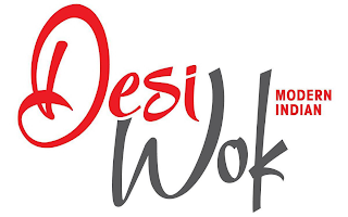 DESI WOK MODERN INDIAN logo