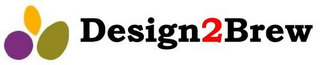 DESIGN 2 BREW logo