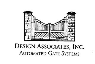 DESIGN ASSOCIATES, INC. AUTOMATED GATE SYSTEMS logo