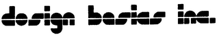 DESIGN BASICS INC. logo
