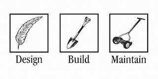 DESIGN BUILD MAINTAIN logo
