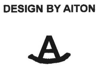 DESIGN BY AITON A logo