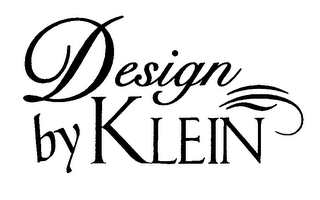 DESIGN BY KLEIN logo