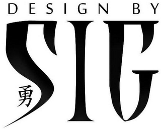 DESIGN BY SIG logo