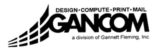 DESIGN COMPUTE PRINT MAIL GANCOM A DIVISION OF GANNETT FLEMING, INC. logo