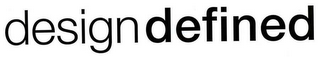 DESIGN DEFINED logo