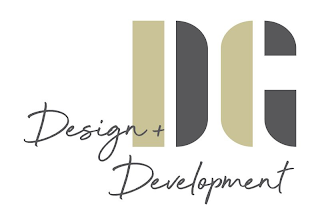 DESIGN + DEVELOPMENT DG logo
