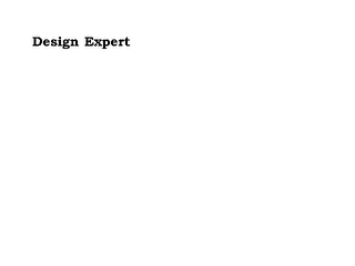 DESIGN EXPERT logo