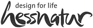 DESIGN FOR LIFE HESSNATUR logo