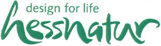 DESIGN FOR LIFE HESSNATUR logo