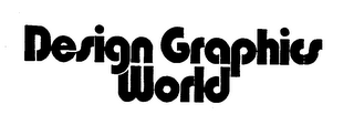DESIGN GRAPHICS WORLD logo
