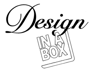 DESIGN IN A BOX logo