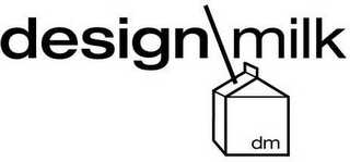 DESIGN MILK DM logo