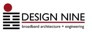 DESIGN NINE BROADBAND ARCHITECTURE + ENGINEERING logo