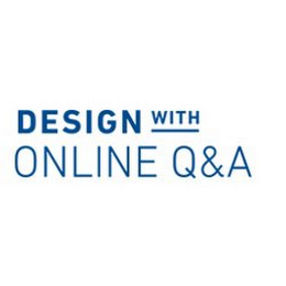 DESIGN WITH ONLINE Q&A logo