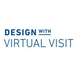 DESIGN WITH VIRTUAL VISIT logo