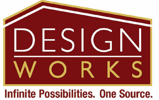 DESIGN WORKS INFINITE POSSIBILITIES. ONE SOURCE. logo