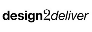 DESIGN2DELIVER logo
