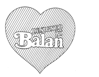 DESIGNED BY BALAN