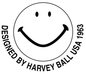 DESIGNED BY HARVEY BALL USA 1963 logo