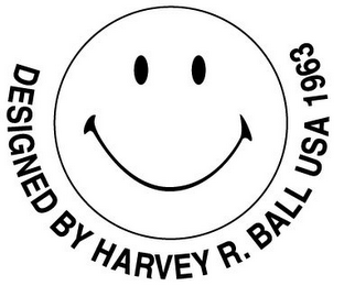DESIGNED BY HARVEY R. BALL USA 1963 logo