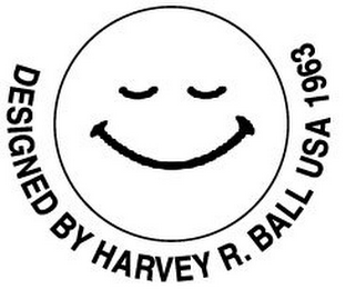 DESIGNED BY HARVEY R. BALL USA 1963 logo