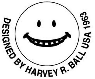 DESIGNED BY HARVEY R. BALL USA 1963 logo