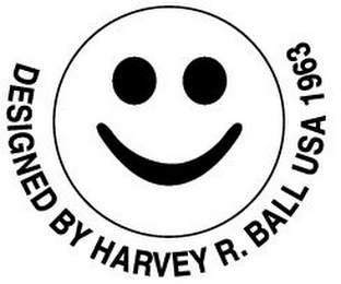 DESIGNED BY HARVEY R. BALL USA 1963 logo
