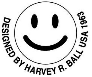 DESIGNED BY HARVEY R. BALL USA 1963 logo