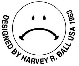DESIGNED BY HARVEY R. BALL USA 1963 logo