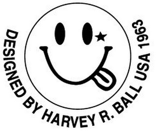 DESIGNED BY HARVEY R. BALL USA 1963 logo
