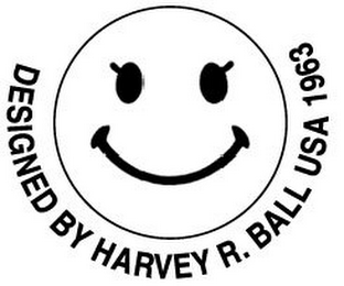 DESIGNED BY HARVEY R. BALL USA 1963 logo