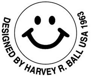 DESIGNED BY HARVEY R. BALL USA 1963 logo