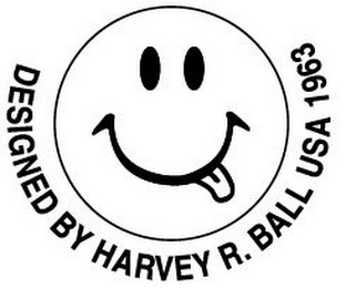 DESIGNED BY HARVEY R. BALL USA 1963 logo