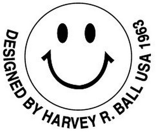 DESIGNED BY HARVEY R. BALL USA 1963 logo