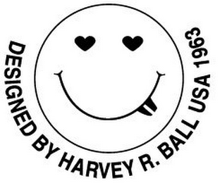 DESIGNED BY HARVEY R. BALL USA 1963 logo
