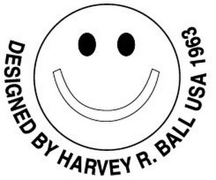 DESIGNED BY HARVEY R. BALL USA 1963 logo